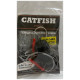 Catfish rigs Повідець для лову сома флюрокарбон (один гачок)