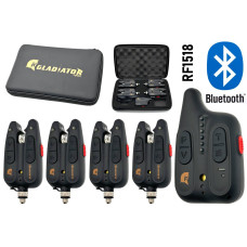 Набір сигналізаторів GLADIATOR BL1518 4+1 Black з пейджером+Bluetooth