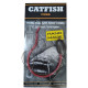 Catfish rigs Повідець для лову сома на течіі (два гачки)