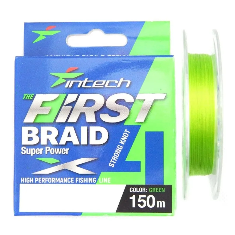 Шнур плетений Intech First Braid X4 150 m PE#0.8 (5.45 кг)