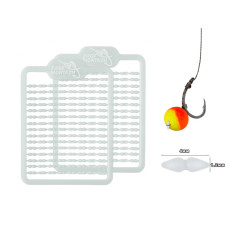 Стопор для насадок Micro Stops For Baits 2шт (White) 240psc