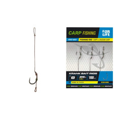 Готовий бойловий повідець KRANK BAIT RIGS (8кр/15см/25Lb/11,5кг) (3шт/пачка)(5пачек/1упаковка)
