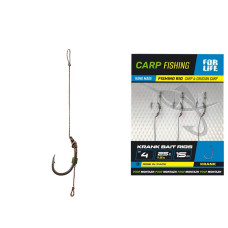 Готовий бойловий повідець KRANK BAIT RIGS (4кр/15см/25Lb/11,5кг) (3шт/пачка)(5пачек/1упаковка)