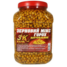 Зерновий МіКС ГОРОХ (натуральний) банка 3л