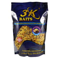 3Kbaits Подрібнений Зерновий МІКС (натуральний) 1000г. (7шт/ящ)