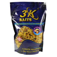 3Kbaits Подрібнений Зерновий МІКС (мед) 1000г. (7шт/ящ)