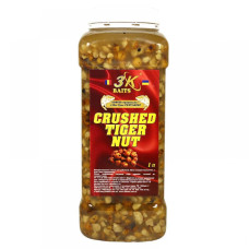 Подрібнений тигровий горіх 3Kbaits (натуральний) банка 1л (6шт/ящ)
