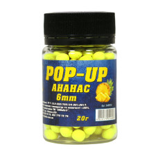 Бойл "3KBaits" Pop-Up 6мм (ананас) 20г