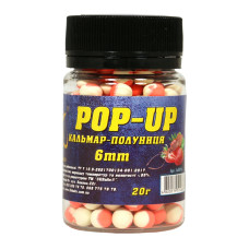 Бойл "3KBaits" Pop-Up 6мм (кальмар-полуниця) 20г