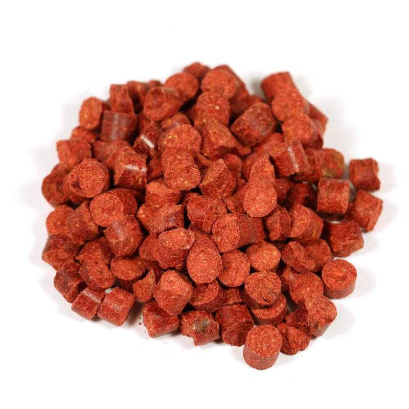 Pellets 8 мм (полуниця) 800 г.