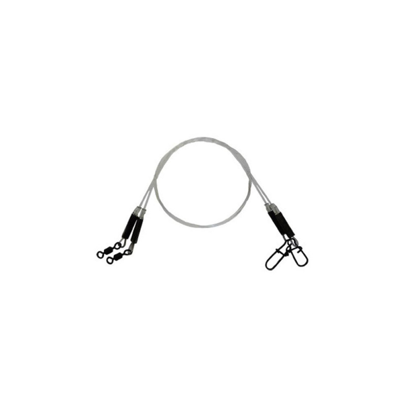 Повідець Ukrspin Orange Spinning Fluoro Sunline 30см 12кг(25lb)/0.6мм (2шт/уп)