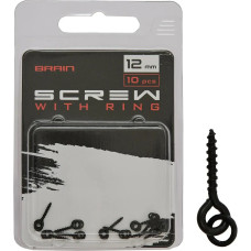 Гвинт для бойлів Brain Screw With Ring 12mm (10 шт/уп) SGCA-8026-12