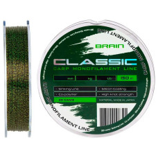 Волосінь Brain Classic Carp Line 3D camo 150m 0,28mm 7,9kg 18lb