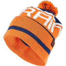 Шапка Brain з помпоном 56 к:blue/orange