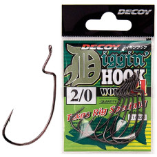 Гачок Decoy Worm21 Digging Hook #1/0 (7 шт/уп)