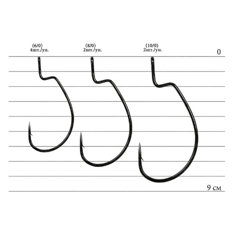Гачок Decoy Worm26 Kg HOOK MAGNUM #10/0 (2 шт/уп)