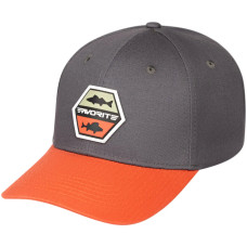 Кепка Favorite Fish Patch 60 к:red/grey
