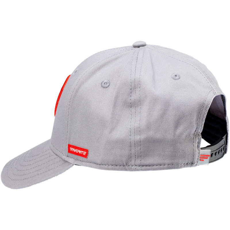 Кепка Favorite Gray Red F Logo 58