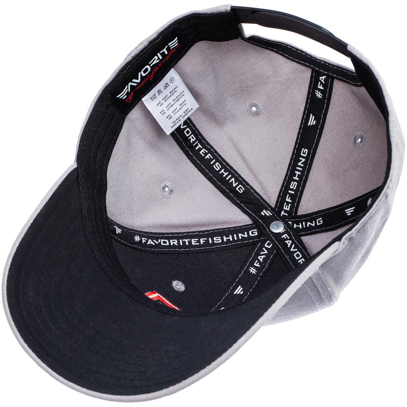 Кепка Favorite Gray Red F Logo 58