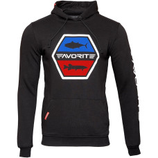 Реглан Favorite HB6 M шестиуголь. логотип к:black