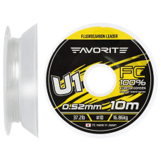 Флюорокарбон Favorite U1 FC 10m #10/0.52mm 37.2lb/16.86kg