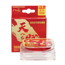 Волосінь Shoyoline Red 0,165 мм 50 м (10 шт/уп)
