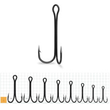 Gurza Double Hook Long Shank BN # 1 4 шт. х 10