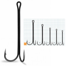 Gurza Double Hook Х - Long Shank # 1 BN 3 шт. x 10