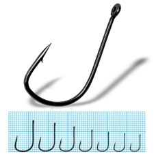 Гачок Gurza CHINTA F12 # 10 BN (Ø : 0,38 mm) 10 шт. х 10