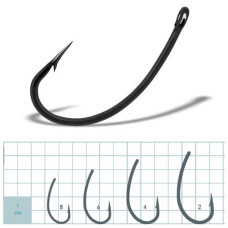 Гачок Gurza CURVE SHANK # 10 PTF 7 шт. x 10
