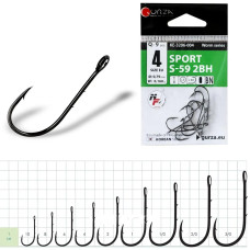 Gurza SPORT S-59 2BH # 1 BC 8 шт. х10 (широке вухо)