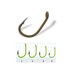 Гачок Gurza SELECT CARP C Ring (Camou) # 4 5 шт. х 10