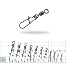 Gurza Rolling swivel/Nice Snap BN # 1 5 шт. x 10