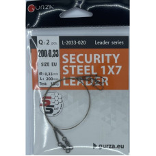Gurza SECURITY STEEL 1x7 LEADER 250мм/0,33Ø 2шт. х10 (Test 13kg)