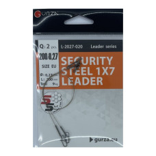 Gurza SECURITY STEEL 1x7 LEADER 250мм/0,27Ø 2шт. х10 (Test 9kg)