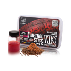 Пелетс "METHOD/STICK MIX" 400г + (Ліквід Криль-Кальмар, 50г)
