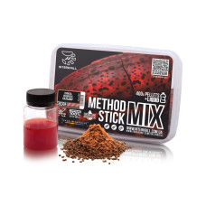 Пелетс "METHOD/STICK MIX" 400г + (Ліквід Криль-Скопекс-Кальмар, 50г)