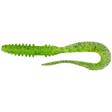 Keitech Mad Wag Mini 4.5 (9 шт/уп.) к:424 lime chartreuse