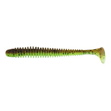Keitech Swing Impact 2,5 (10 шт/уп.) к:401 Green Pumpkin/ chartreuse