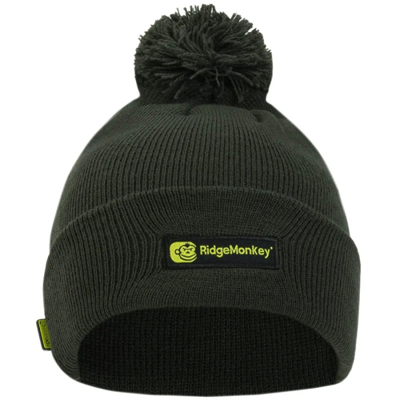 Шапка RidgeMonkey Bobble Beanie Hat Green