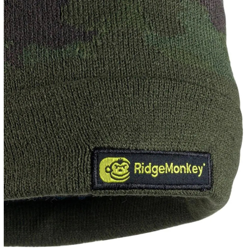 Шапка RidgeMonkey Bobble Beanie Hat Camo