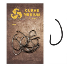 Гачки Trinity baits CURV MEDIUM 8 (10 шт)