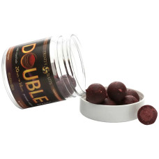 Trinity Baits Бойли насадочні Double 20=14 мм Strawberry -Squid 100г (шт.)