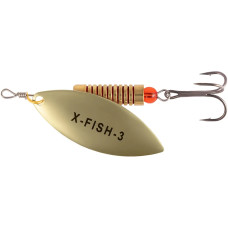 Блешня X-Fish Rampage №3 12.5g Gold