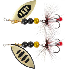 Блешня X-Fish Orbit №3 10g Nikel gold