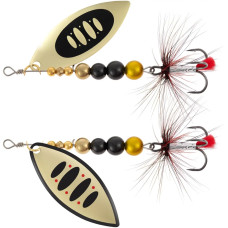Блешня X-Fish Orbit №4 11.5g Nikel gold