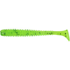 Силікон X-Fish Guddi 2.5" Chartreuse Green & Black Flake (7шт/уп)