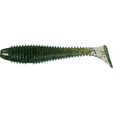 Силікон X-Fish Guddi Fat 3" Olive Black Flake (5шт/уп)