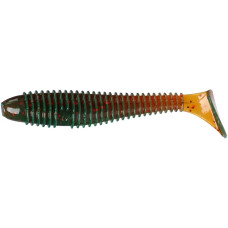 Силікон X-Fish Guddi Fat 4" Motor Oil Red Flake (4шт/уп)