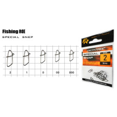 Вертлюг Fishing ROI Impressed rolling swivel №4 (10уп/кор) (М707)